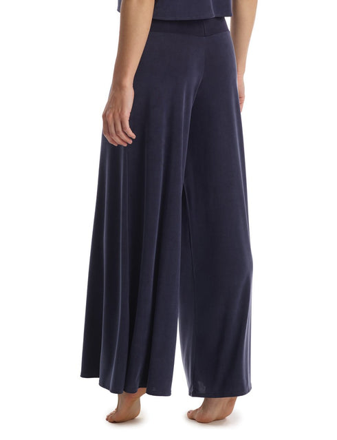 Pantalon large en soie végétalienne par Commando